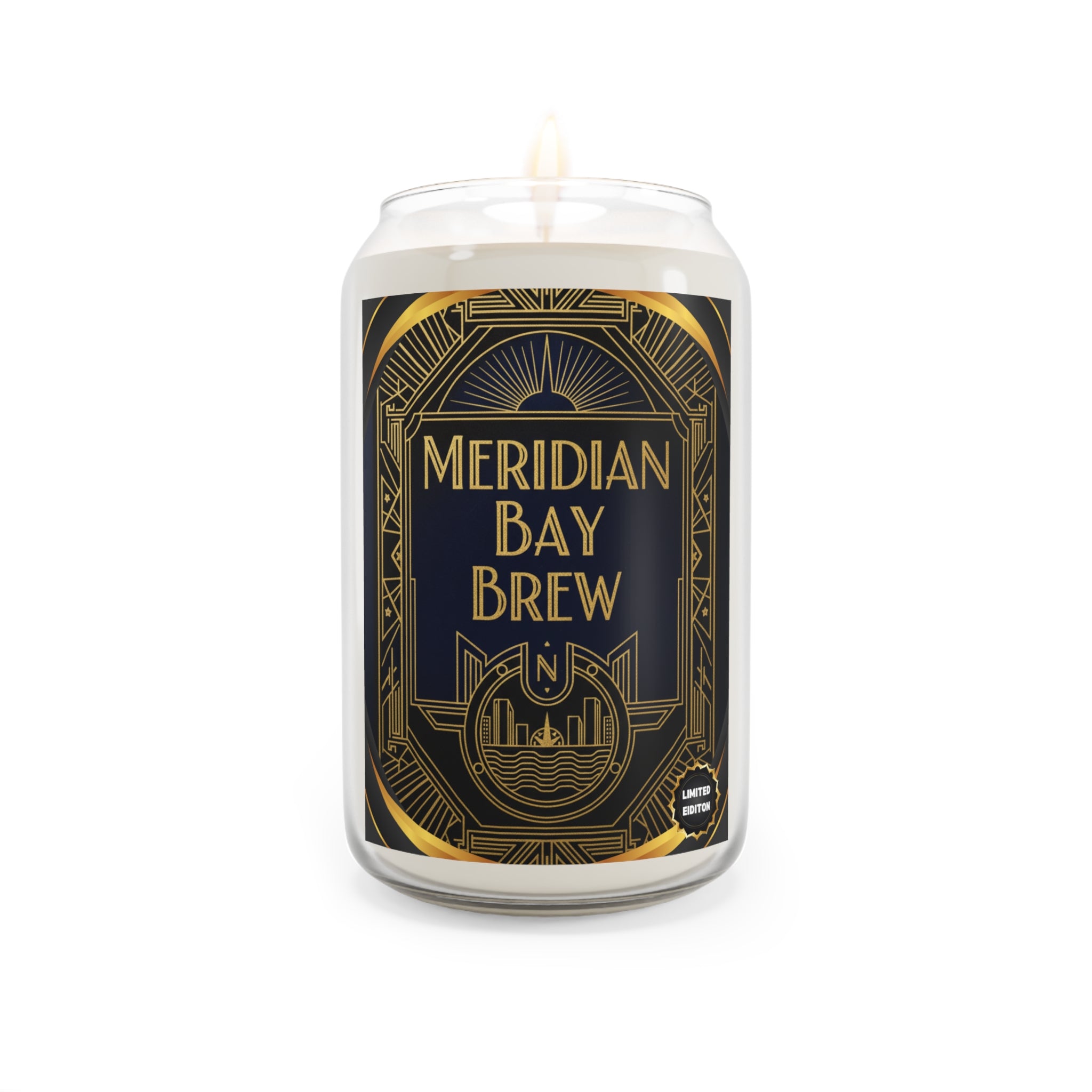 Custom Beer Can Get Well Soon Soy Candle<br>— 13.75oz Comfort Spice