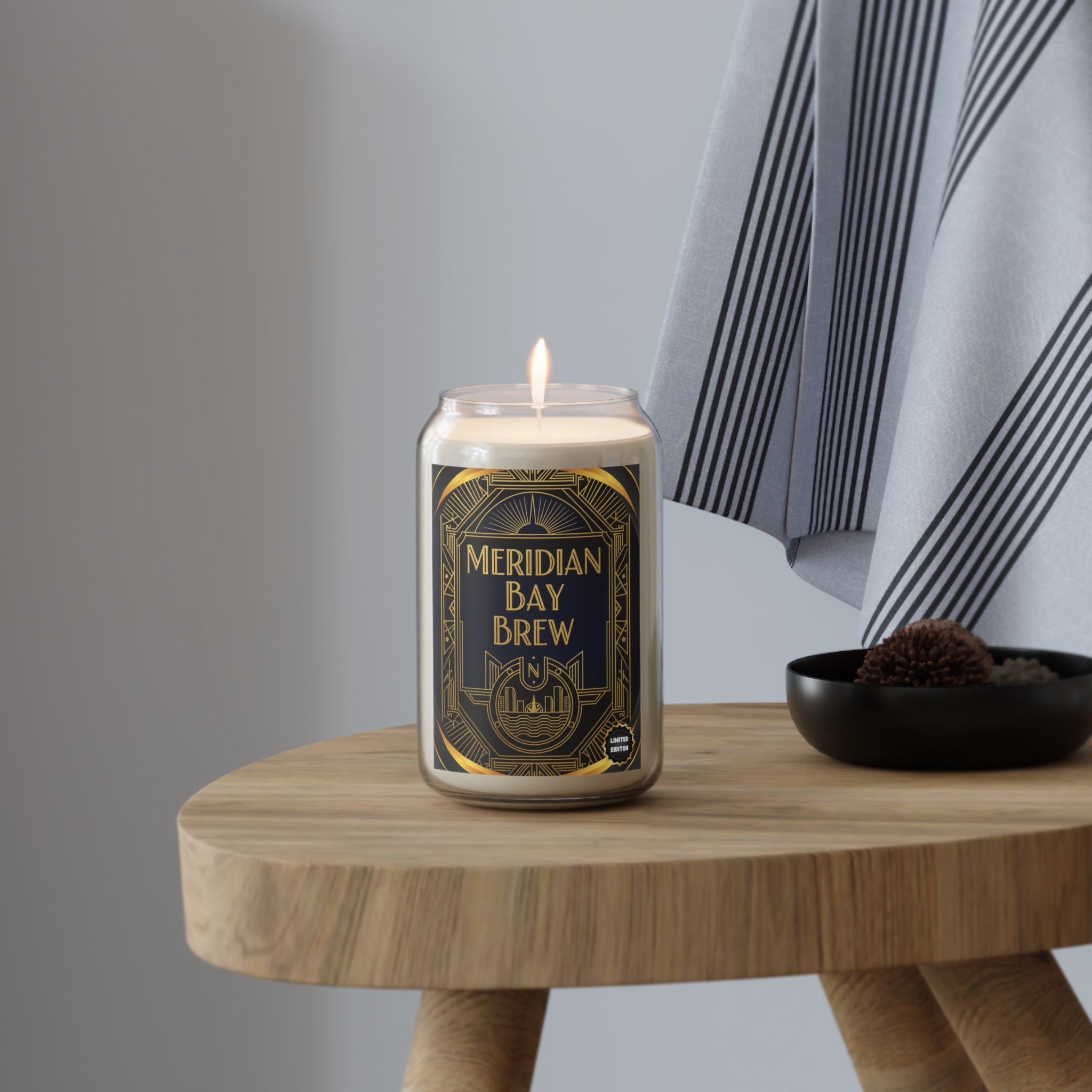 Custom Beer Can Get Well Soon Soy Candle<br>— 13.75oz Comfort Spice