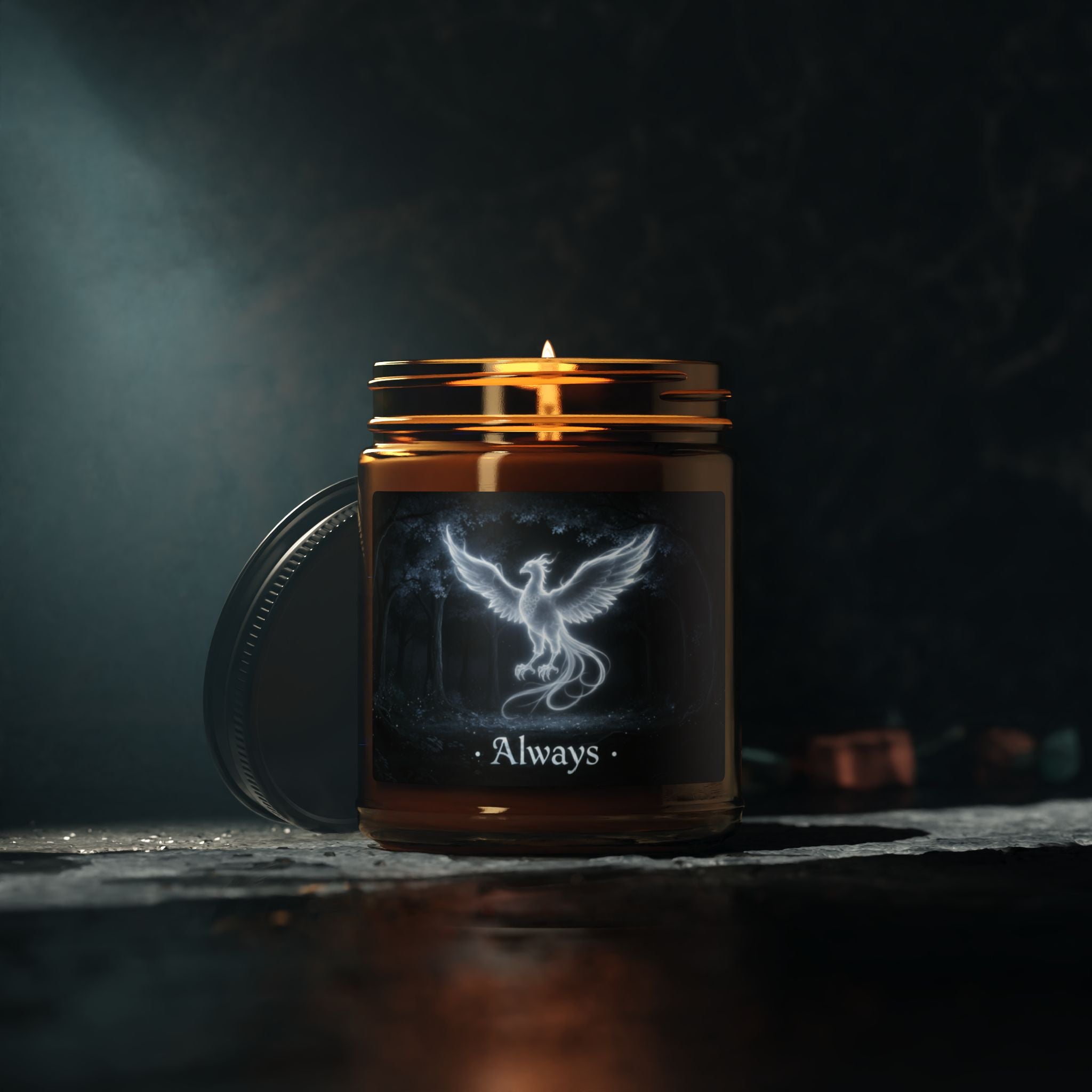 Custom Patronus Animal / Pet Soy Candle — 9oz Unscented