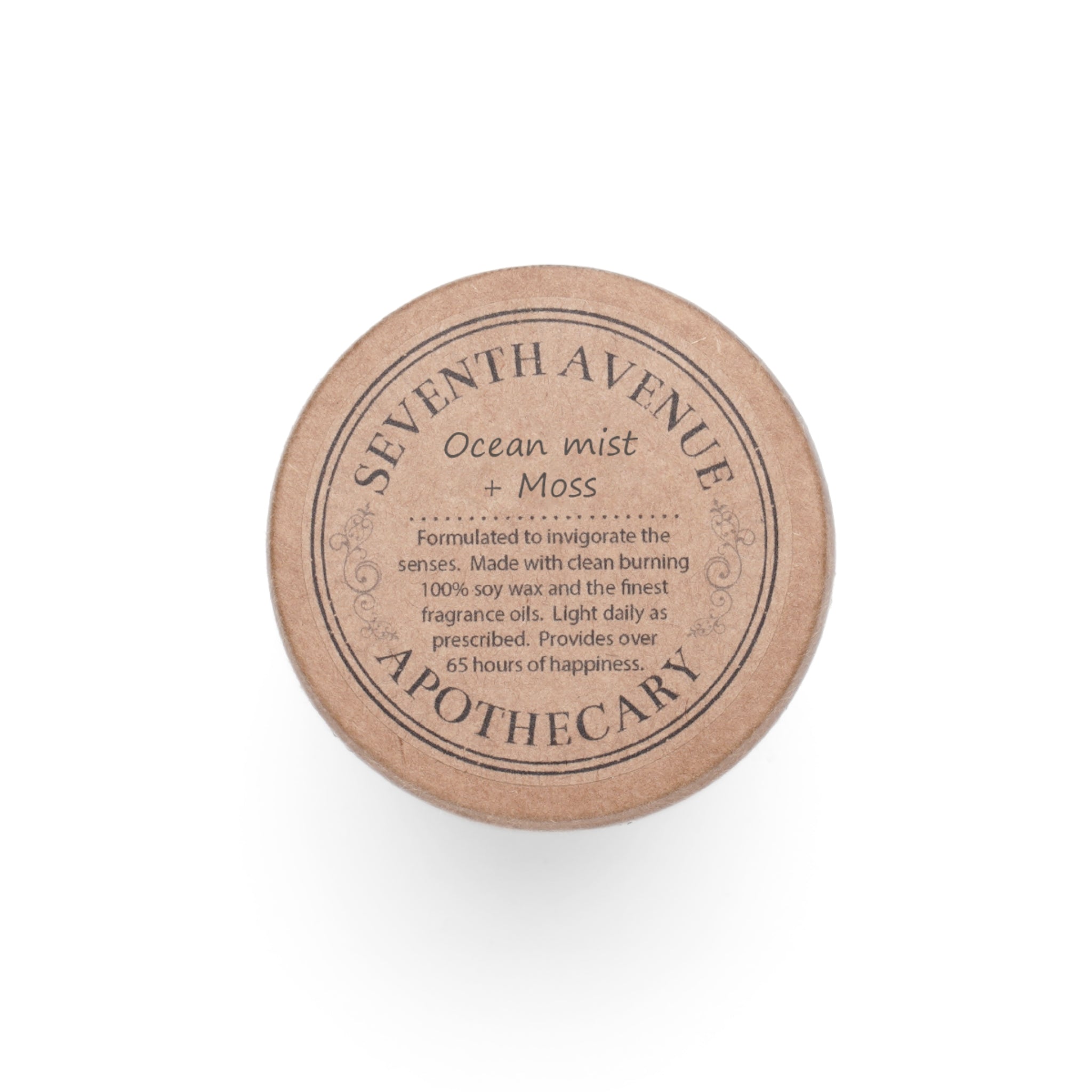 Custom Sport / Hobby Soy Candle<br>– 11oz Ocean Mist & Moss