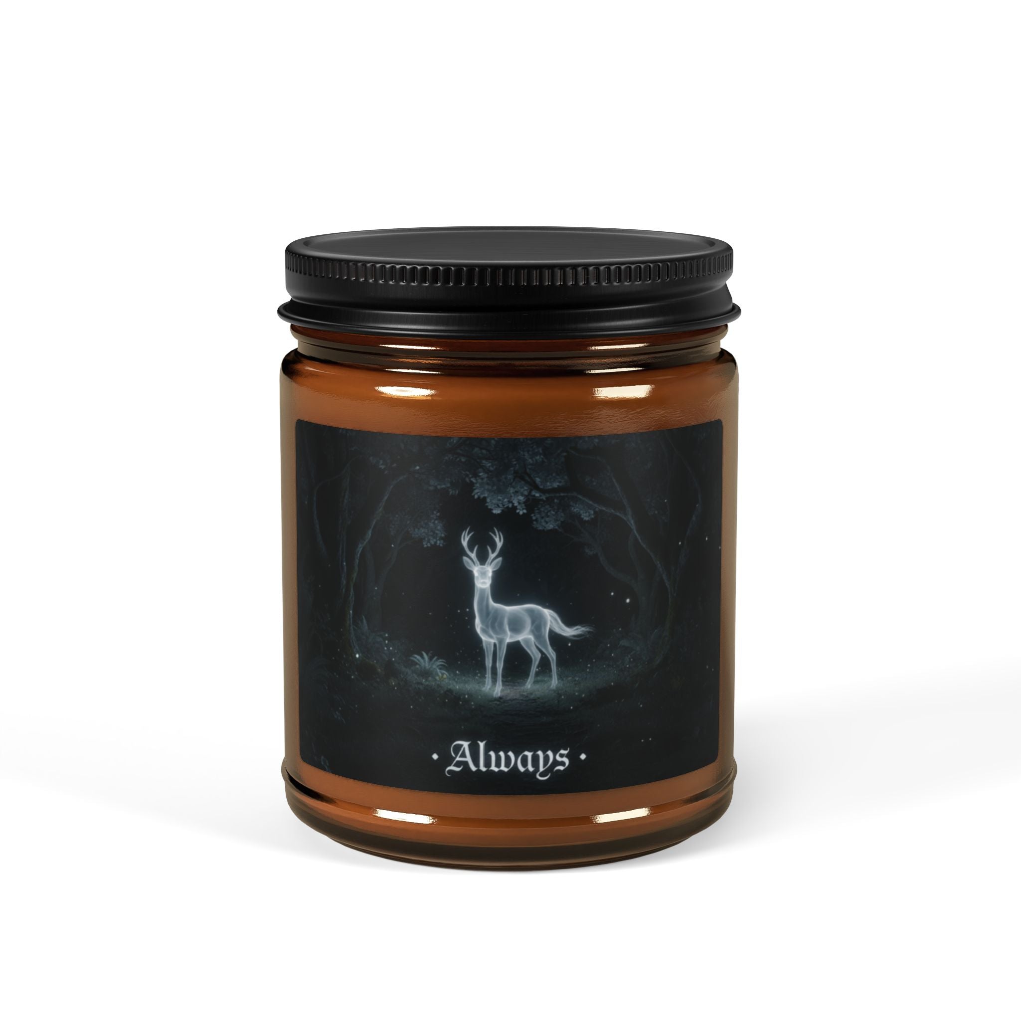 Custom Patronus Animal / Pet Soy Candle — 9oz Unscented