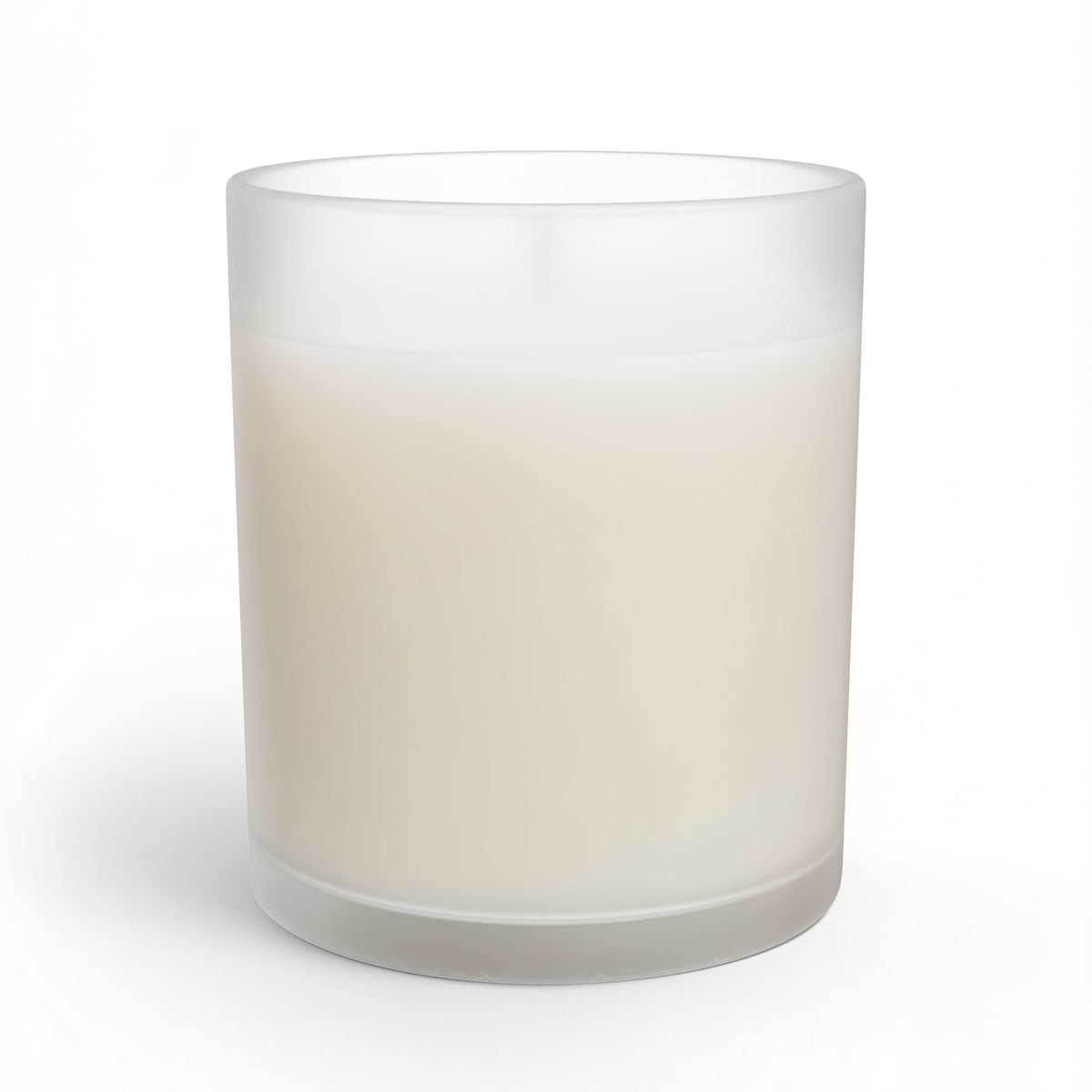 Retro Style Floral Phoenix Frosted Glass Container Soy Candle