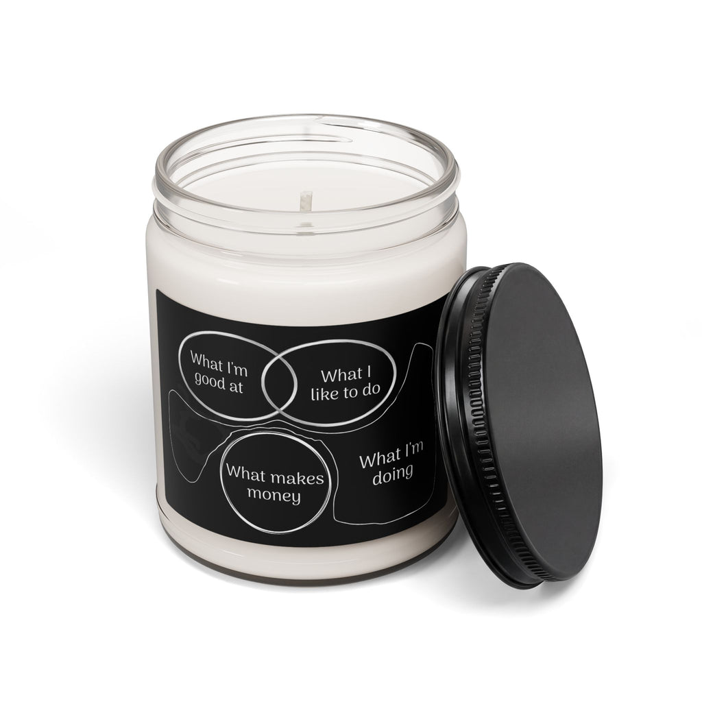 Custom Venn Diagram Humor Soy Candle