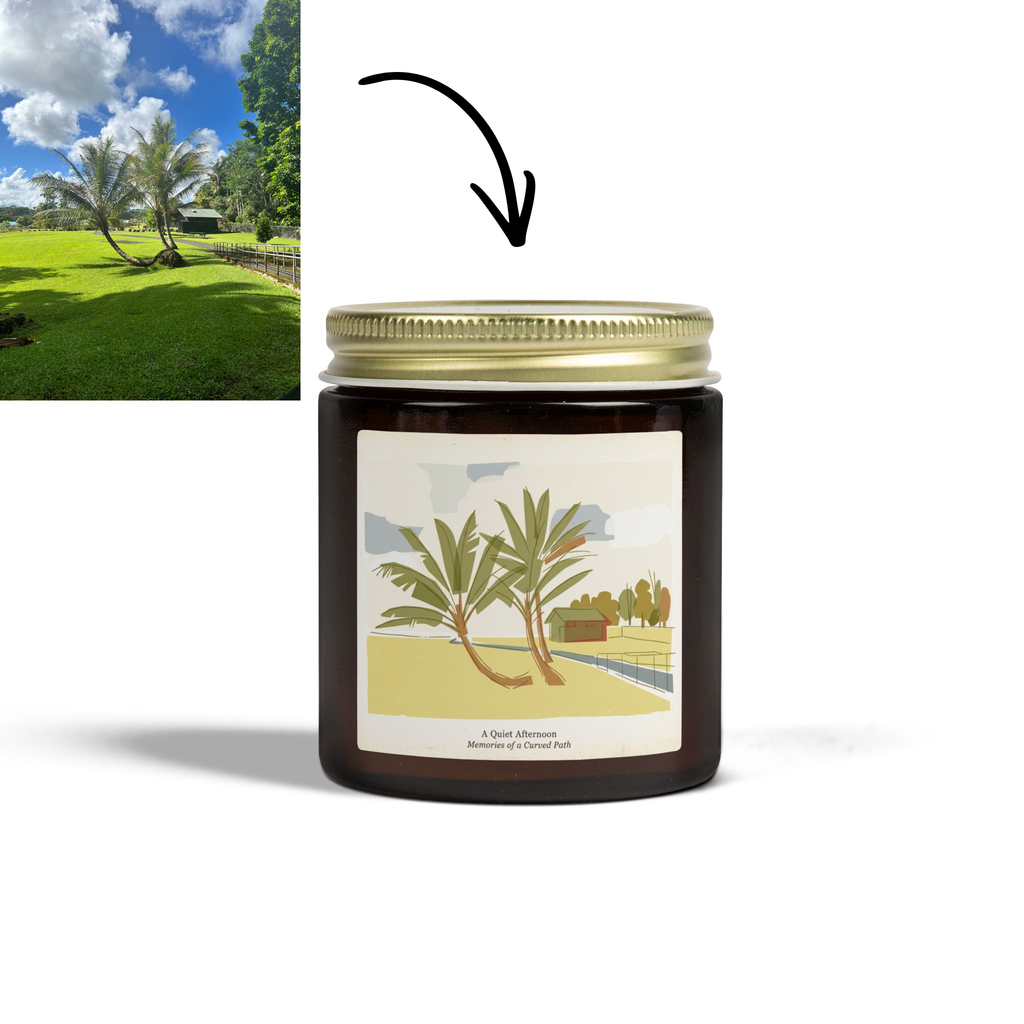 Custom Special Moment Coconut Apricot Candle