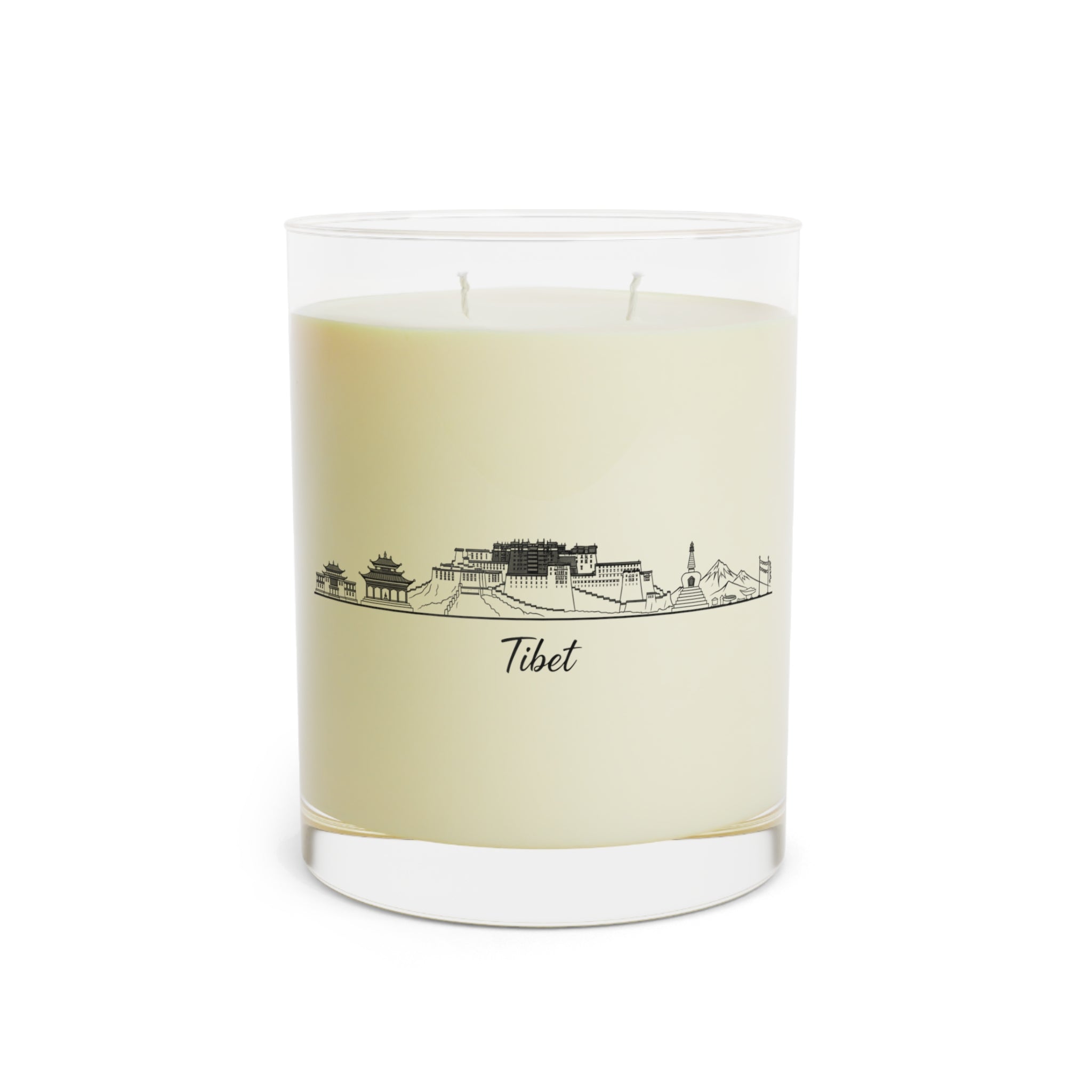 Custom City Skyline Soy Candle — 11oz