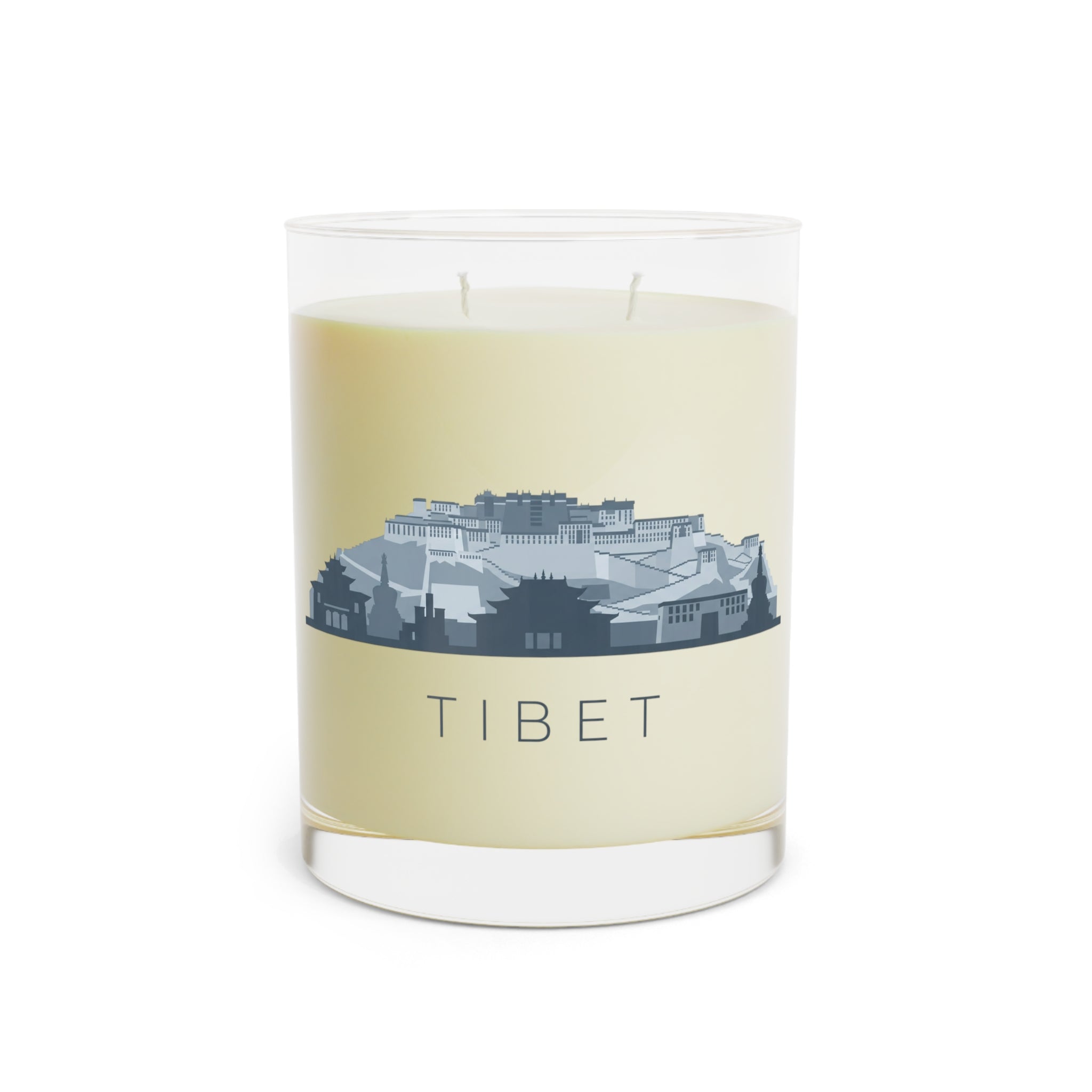 Custom City Skyline Soy Candle — 11oz