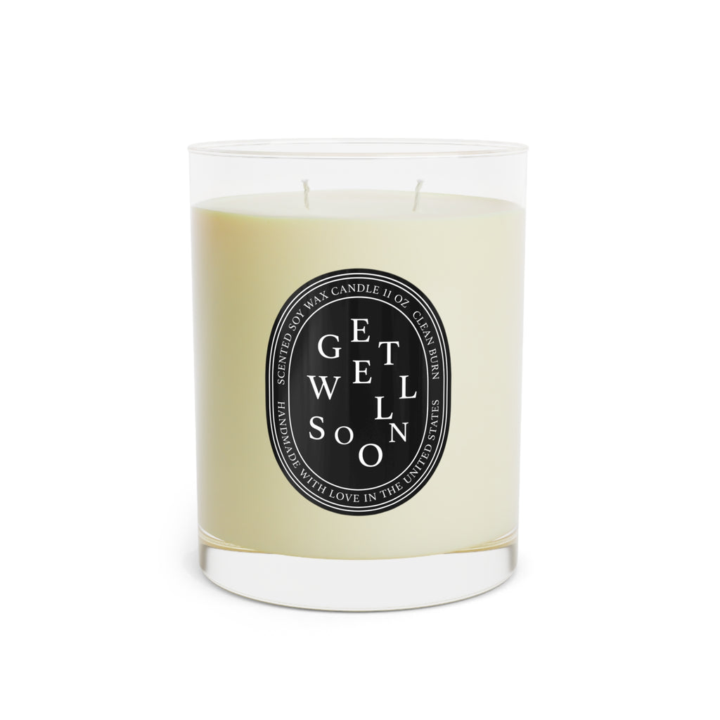 Custom Oval Label Soy Candle — 11oz