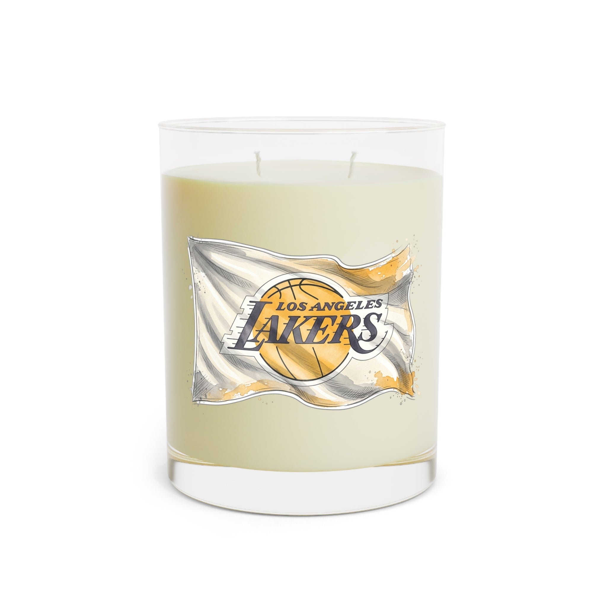 Custom Flag Clipart Soy Candle — 11oz