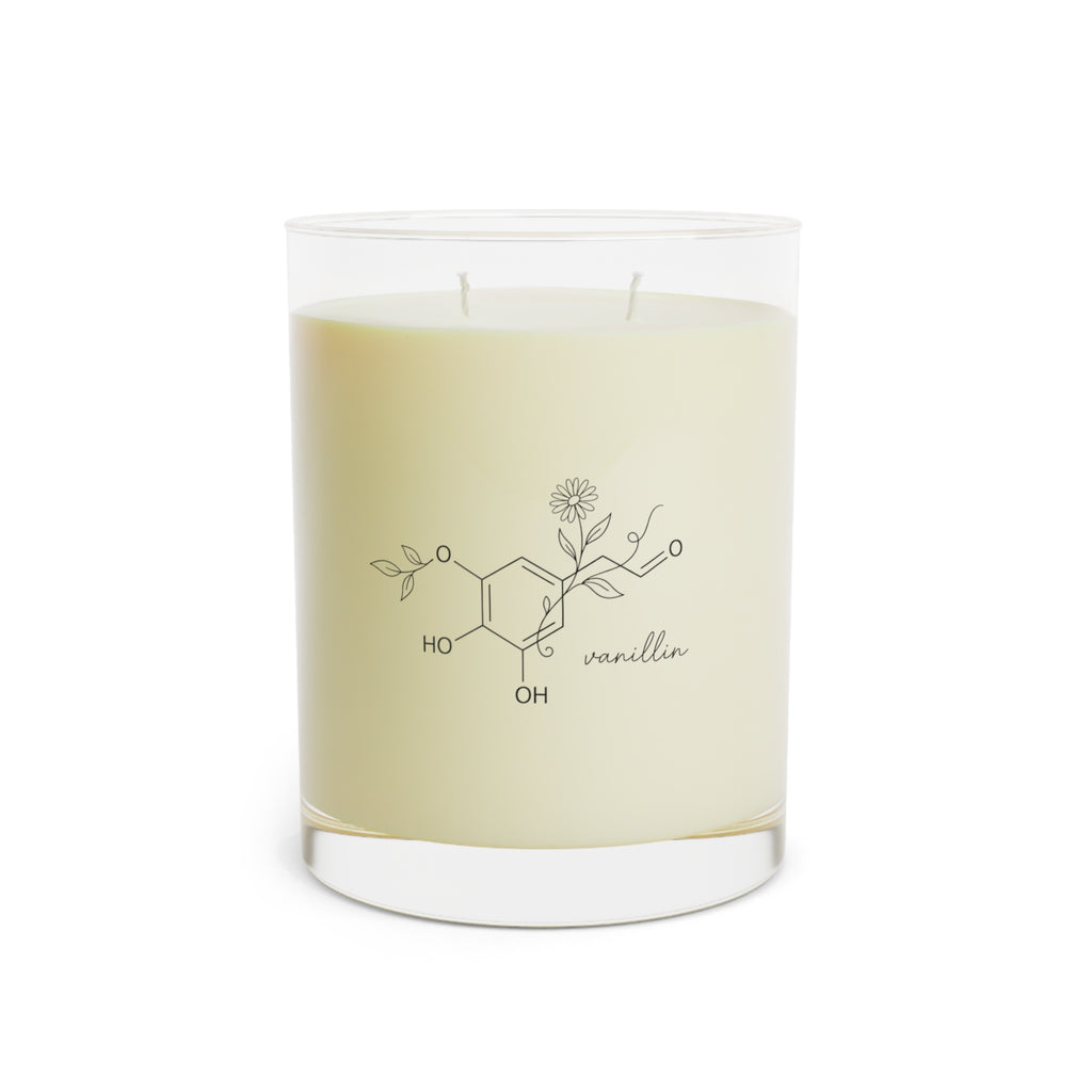 Costum Botanical Molecule Soy Candle — 11oz