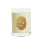Custom Oval Label Soy Candle