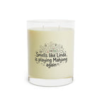 Custom Doodle Text Soy Candle — 11oz