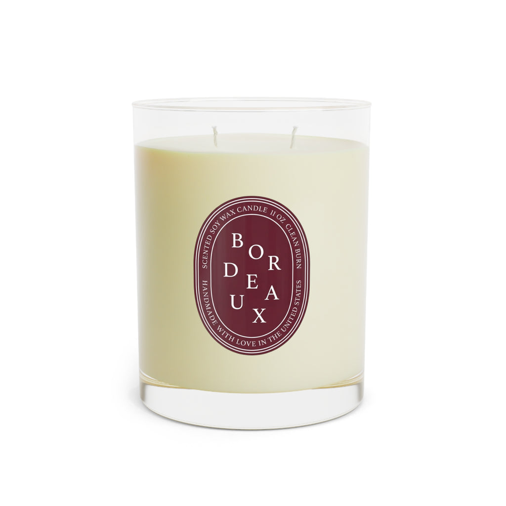Custom Oval Label Soy Candle