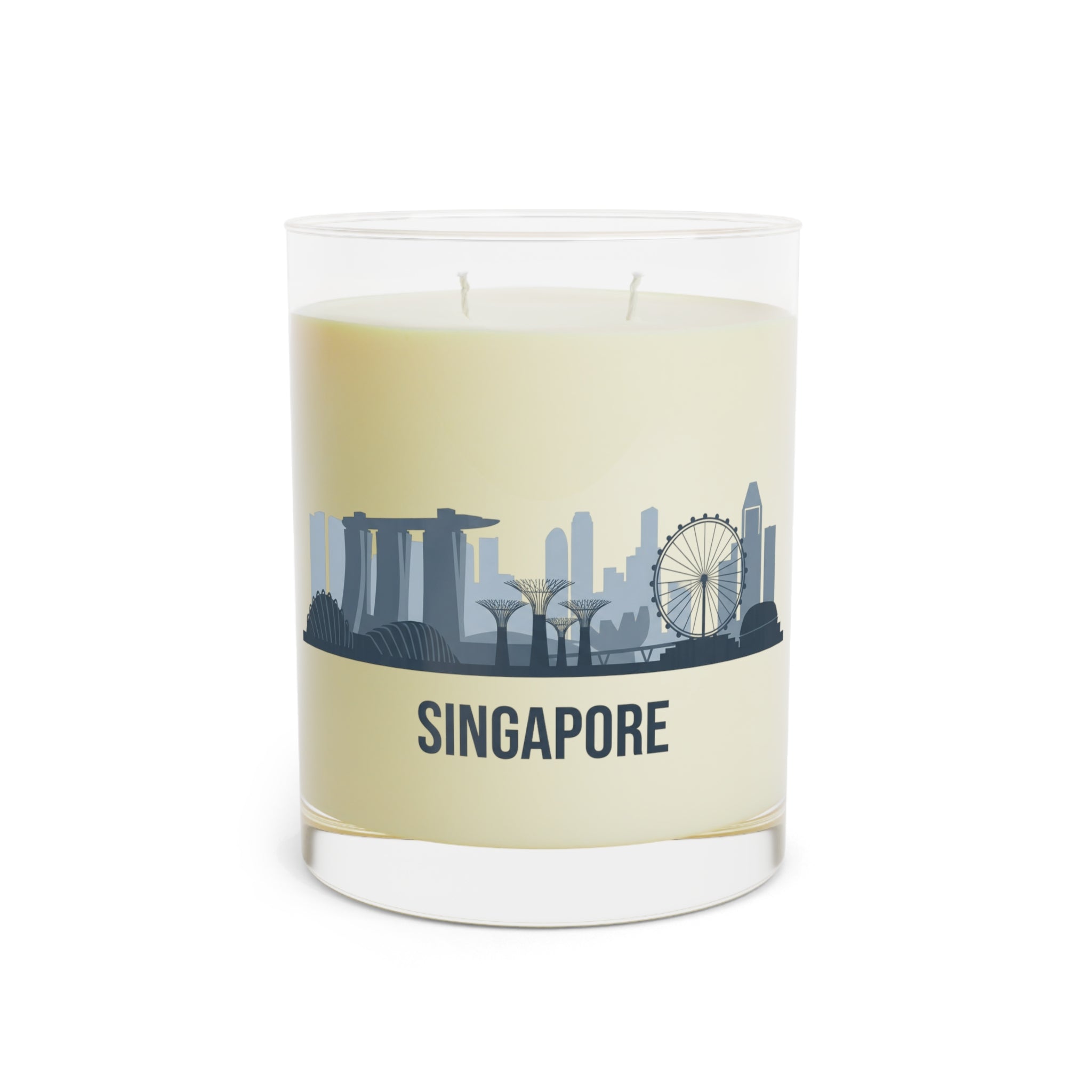 Custom City Skyline Soy Candle — 11oz