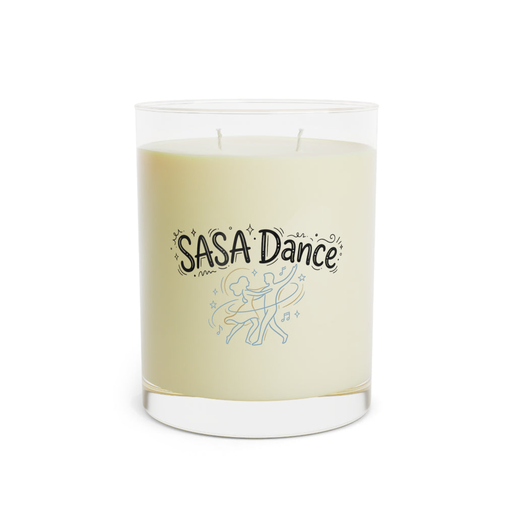 Custom Doodle Text Soy Candle