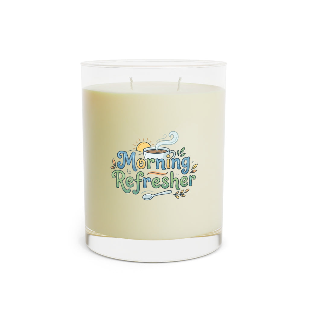 Custom Doodle Text Soy Candle