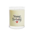 Custom Doodle Text Soy Candle