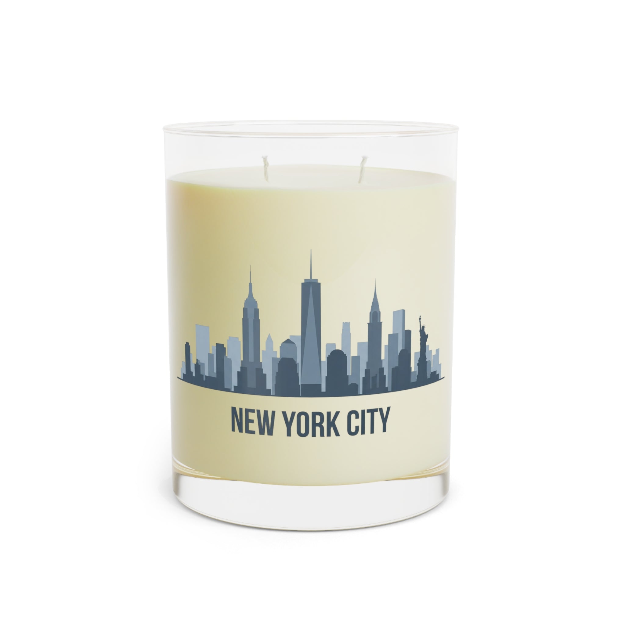 Custom City Skyline Soy Candle — 11oz