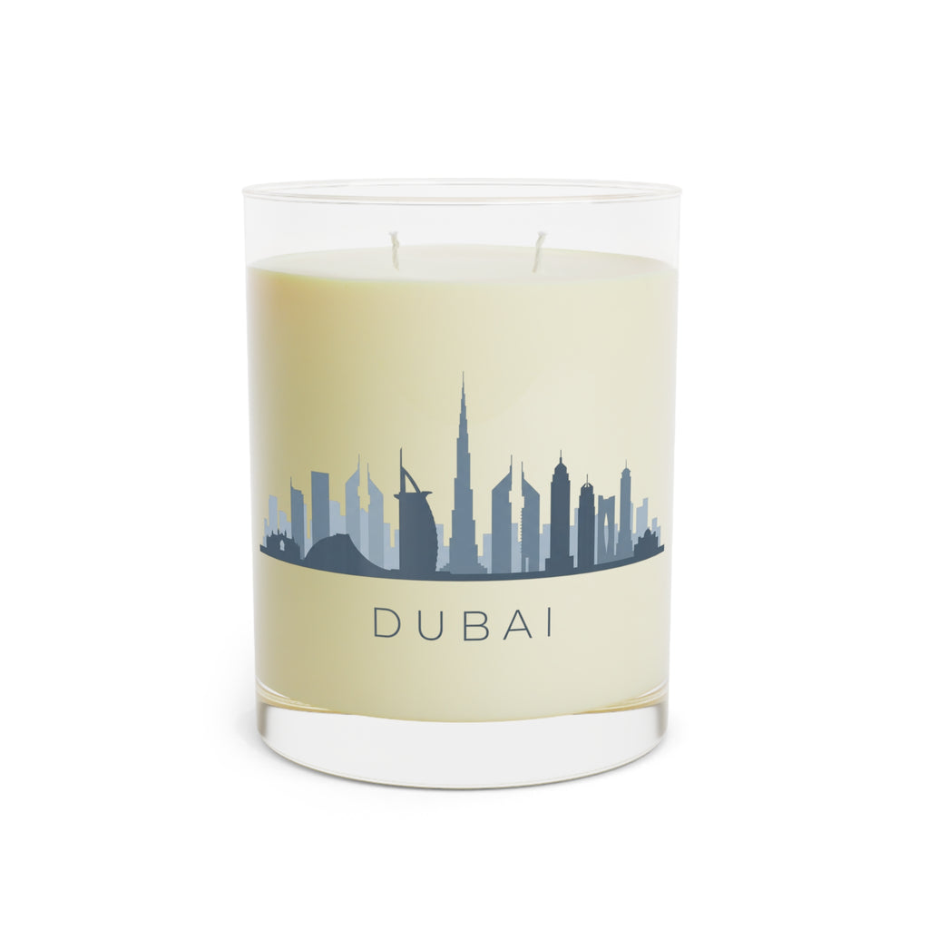 Custom City Skyline Soy Candle — 11oz