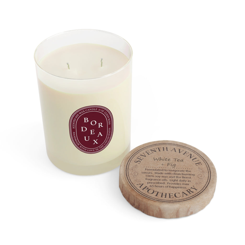 Custom Oval Label Soy Candle