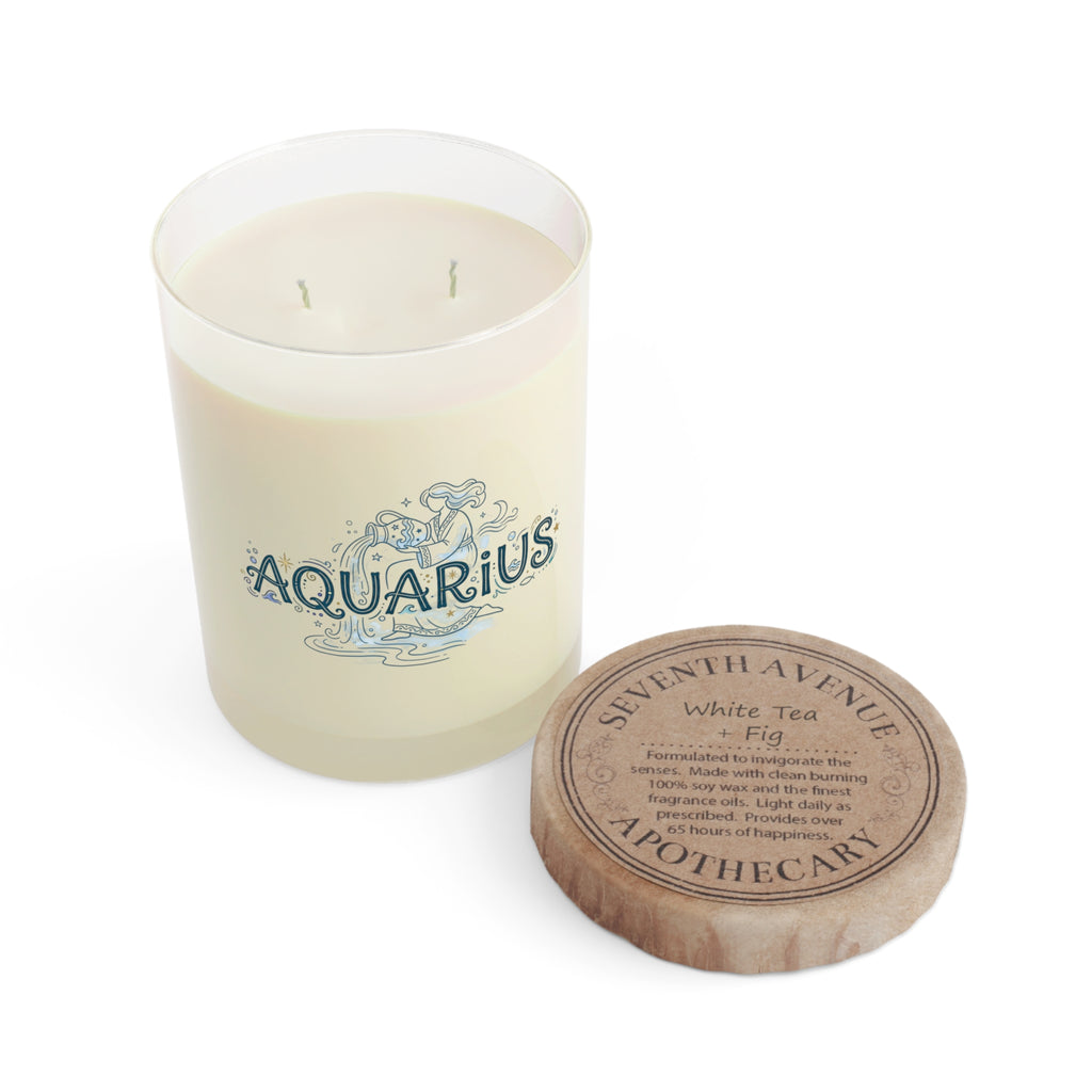 Custom Doodle Text Soy Candle