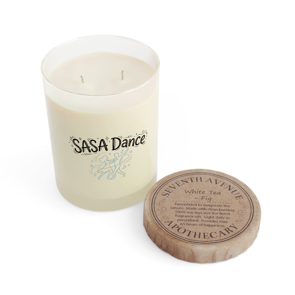 Custom Doodle Text Soy Candle