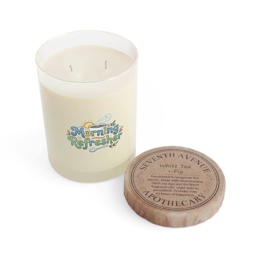 Custom Doodle Text Soy Candle