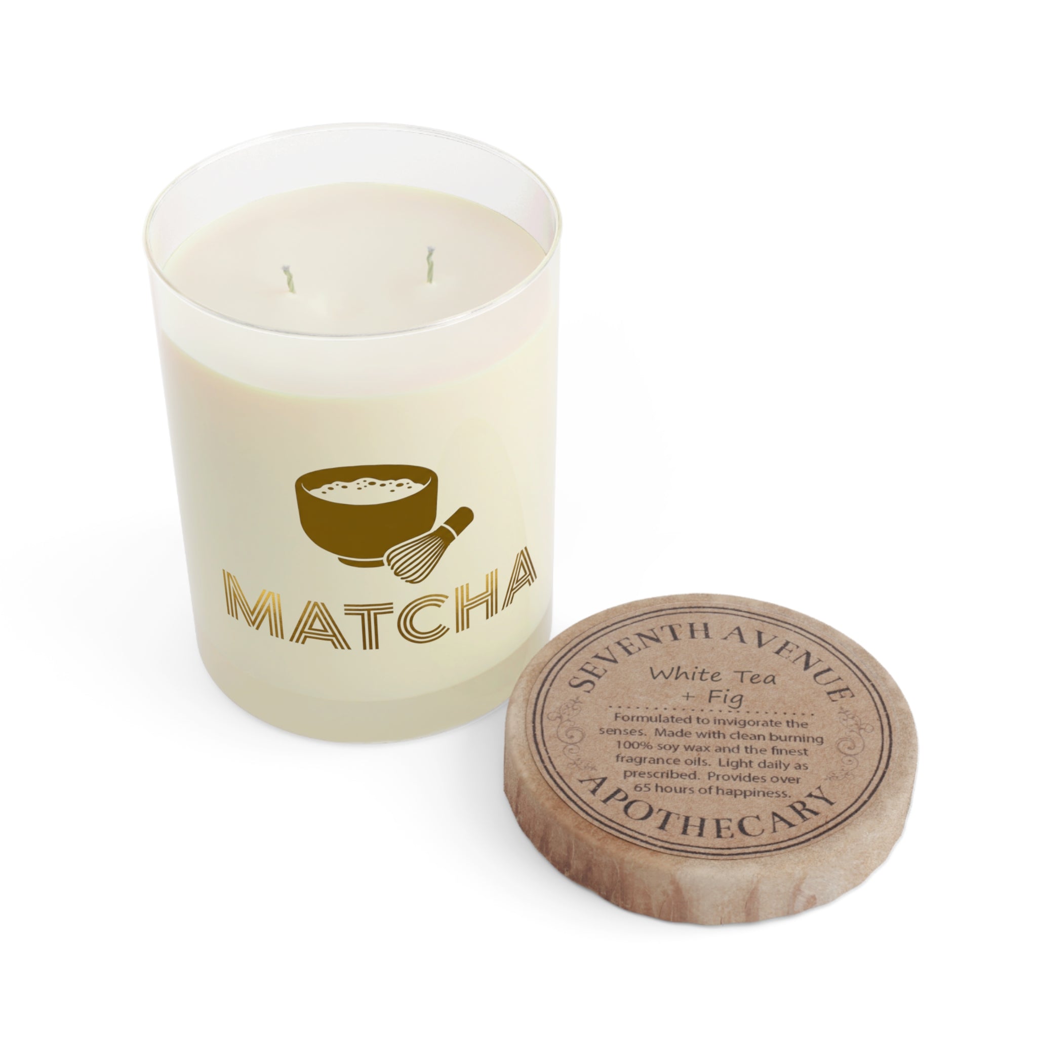 Custom Silhouette Icon Soy Candle