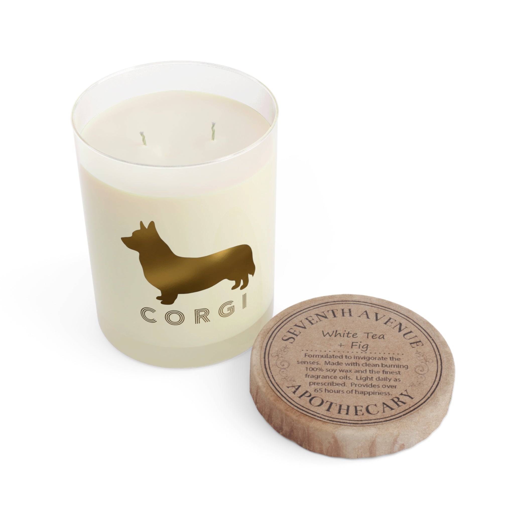 Custom Silhouette Icon Soy Candle
