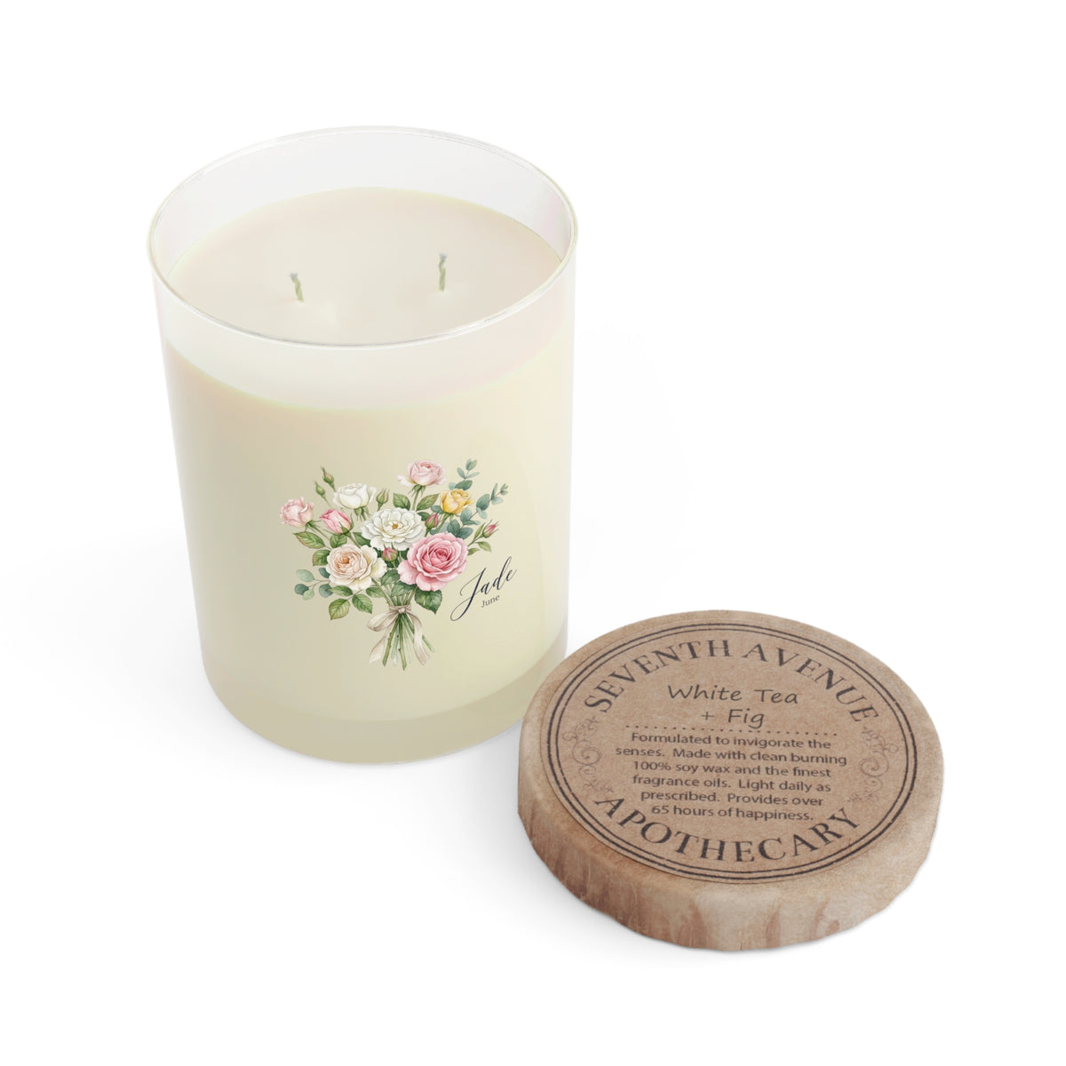 Custom Family Bouquet Soy Candle