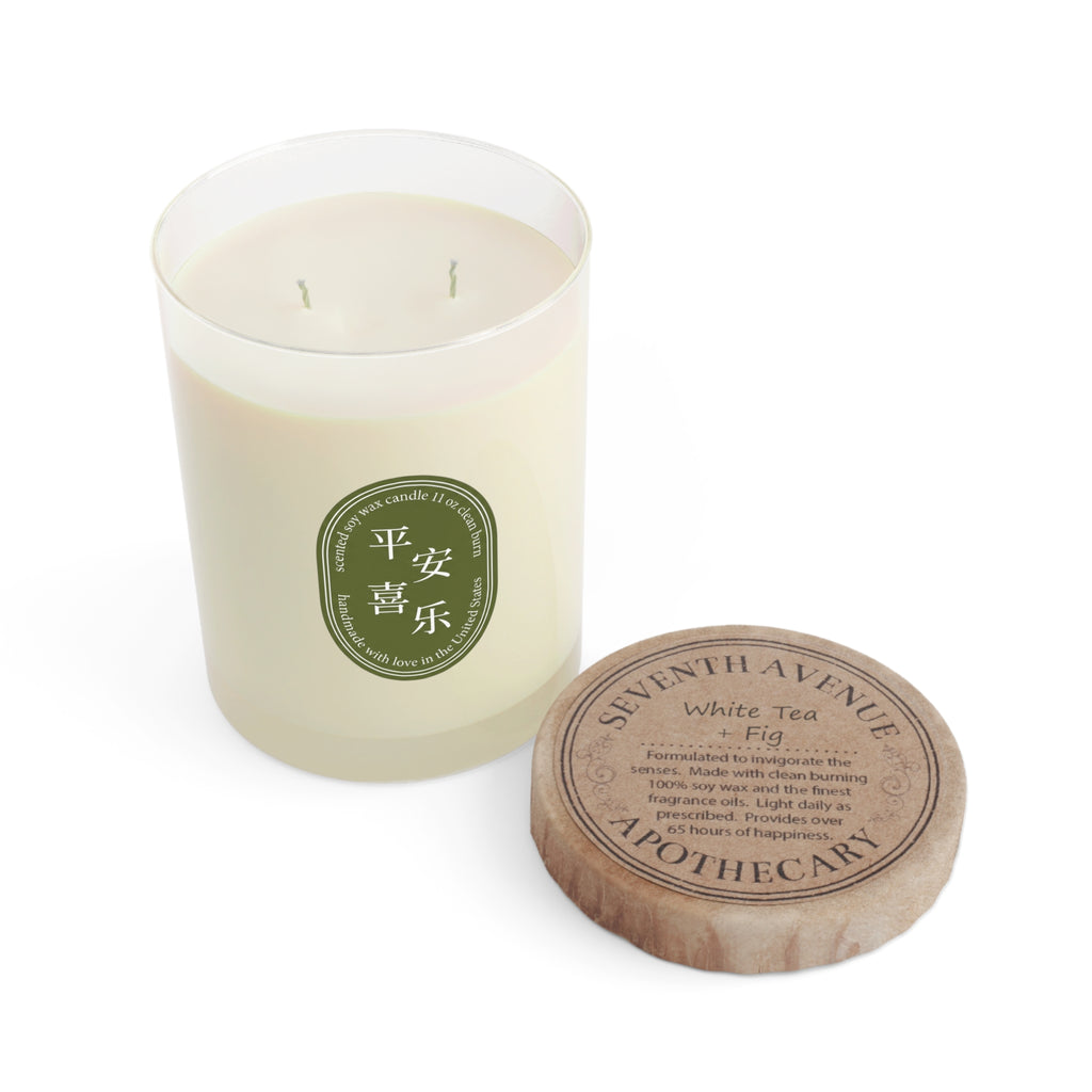 Custom Oval Label Soy Candle
