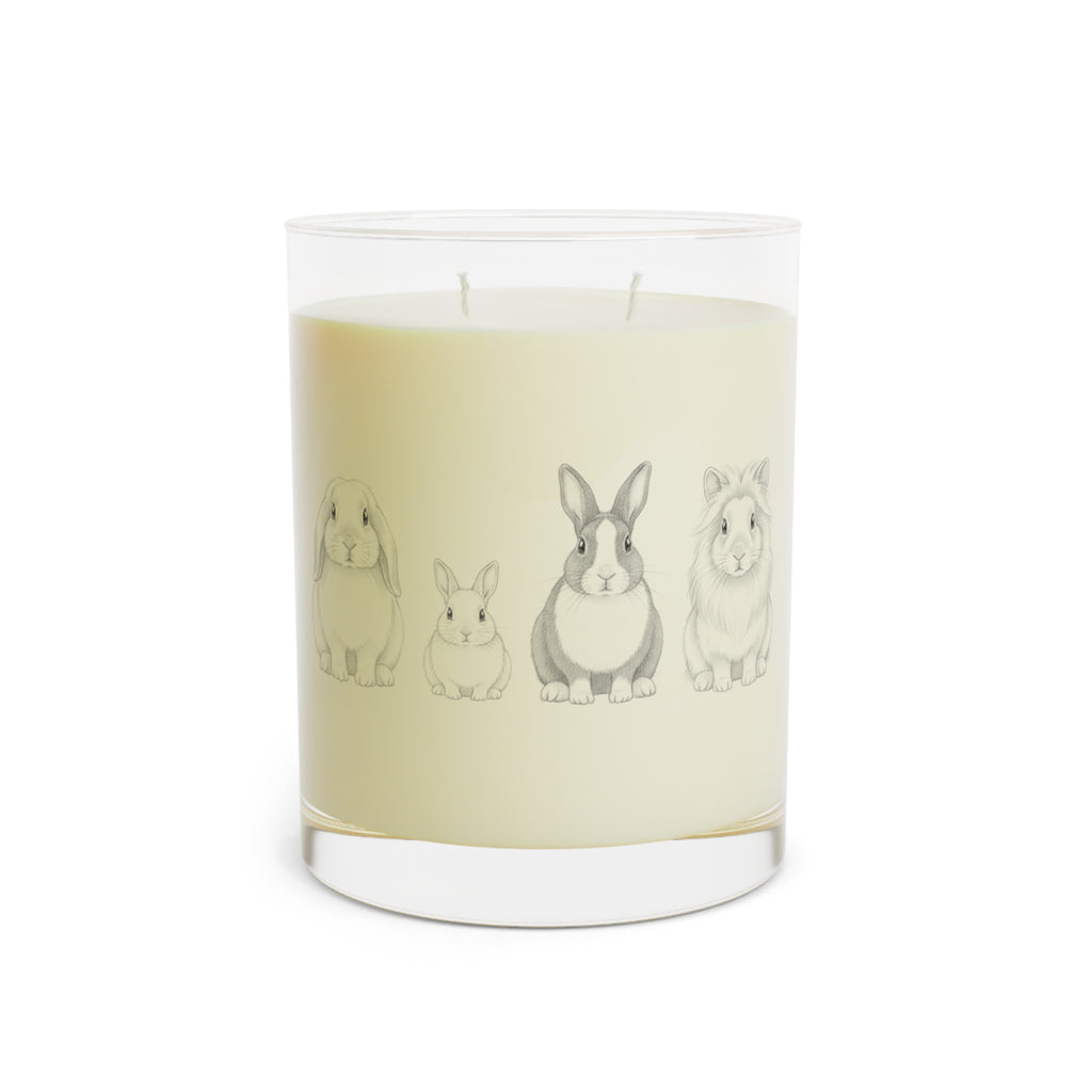 Custom Pet family Scented Candle — 11oz Glass Jar