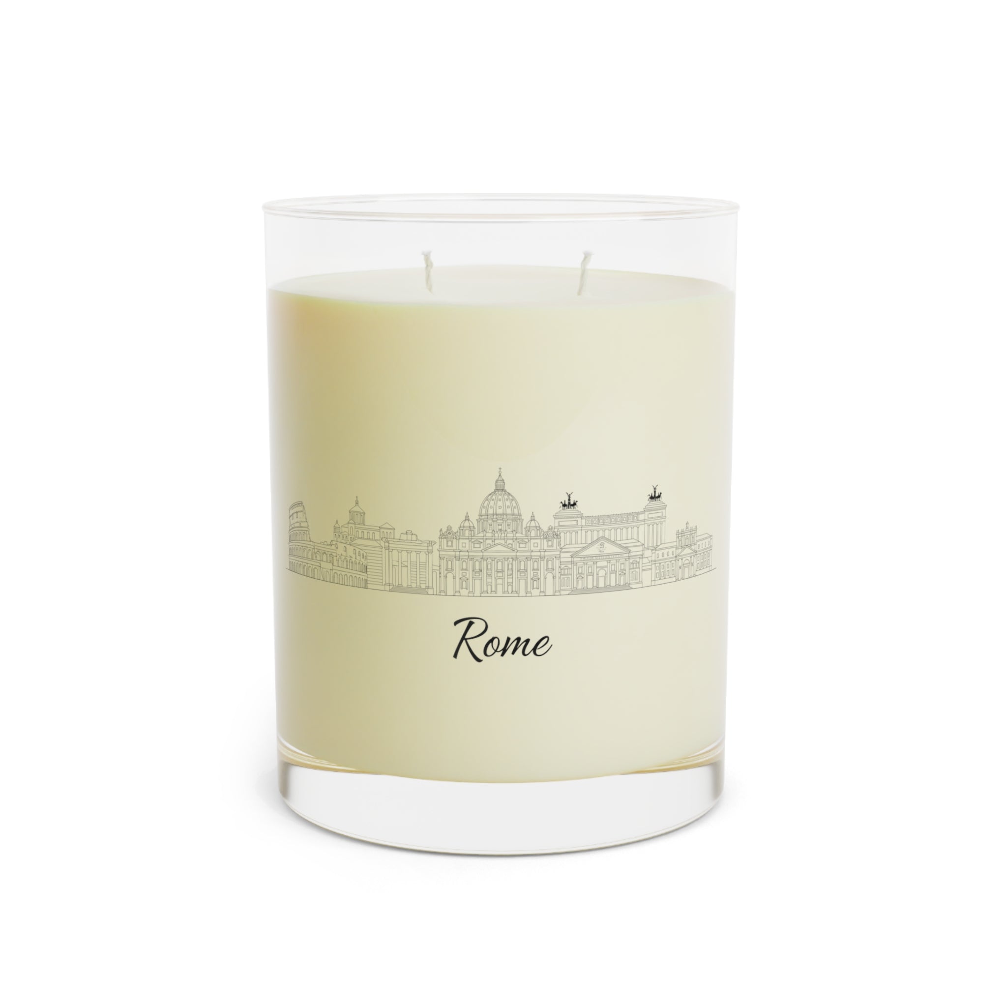 Custom City Skyline Soy Candle — 11oz